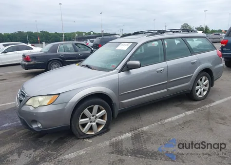 2008 Subaru Outback 2.5I Limited/2.5I Limited L.l. Bean Edition z USA, uszkodzony, nr VIN 4S4BP62C387356164